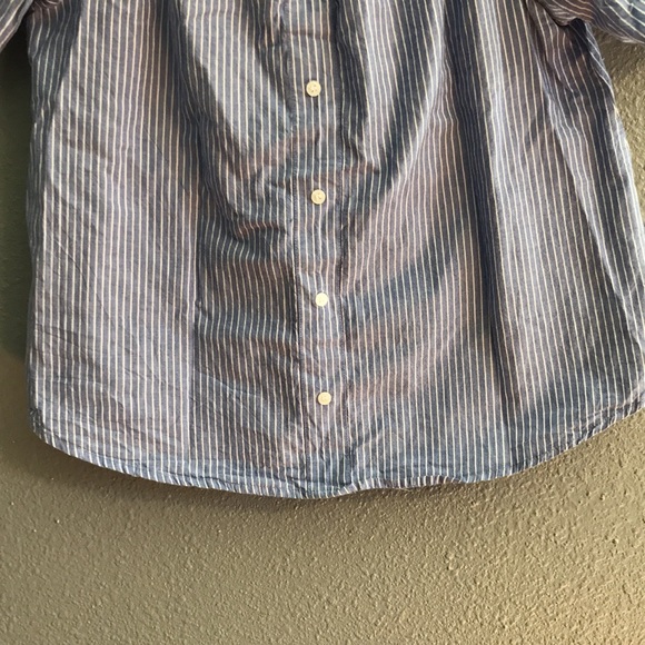 Off Shoulder Striped Tunic - Picture 2 of 5